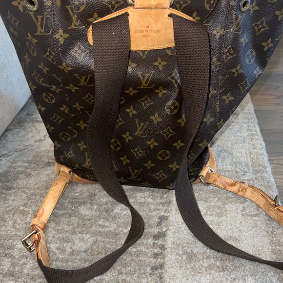 COPY - LOUIS VUITTON Brown Monogram Montsouris MM Backpack - Picture 6 of 8